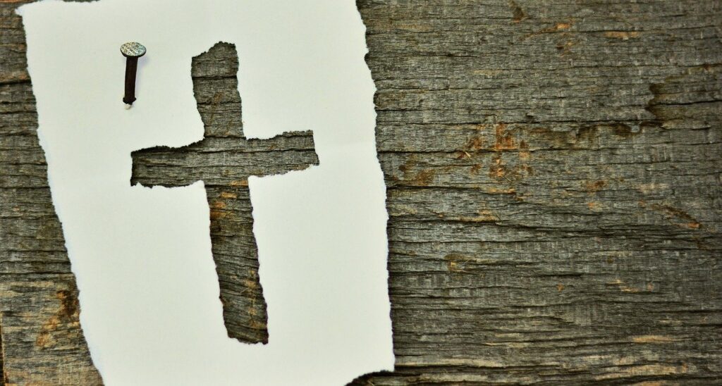 cross, nail, symbol